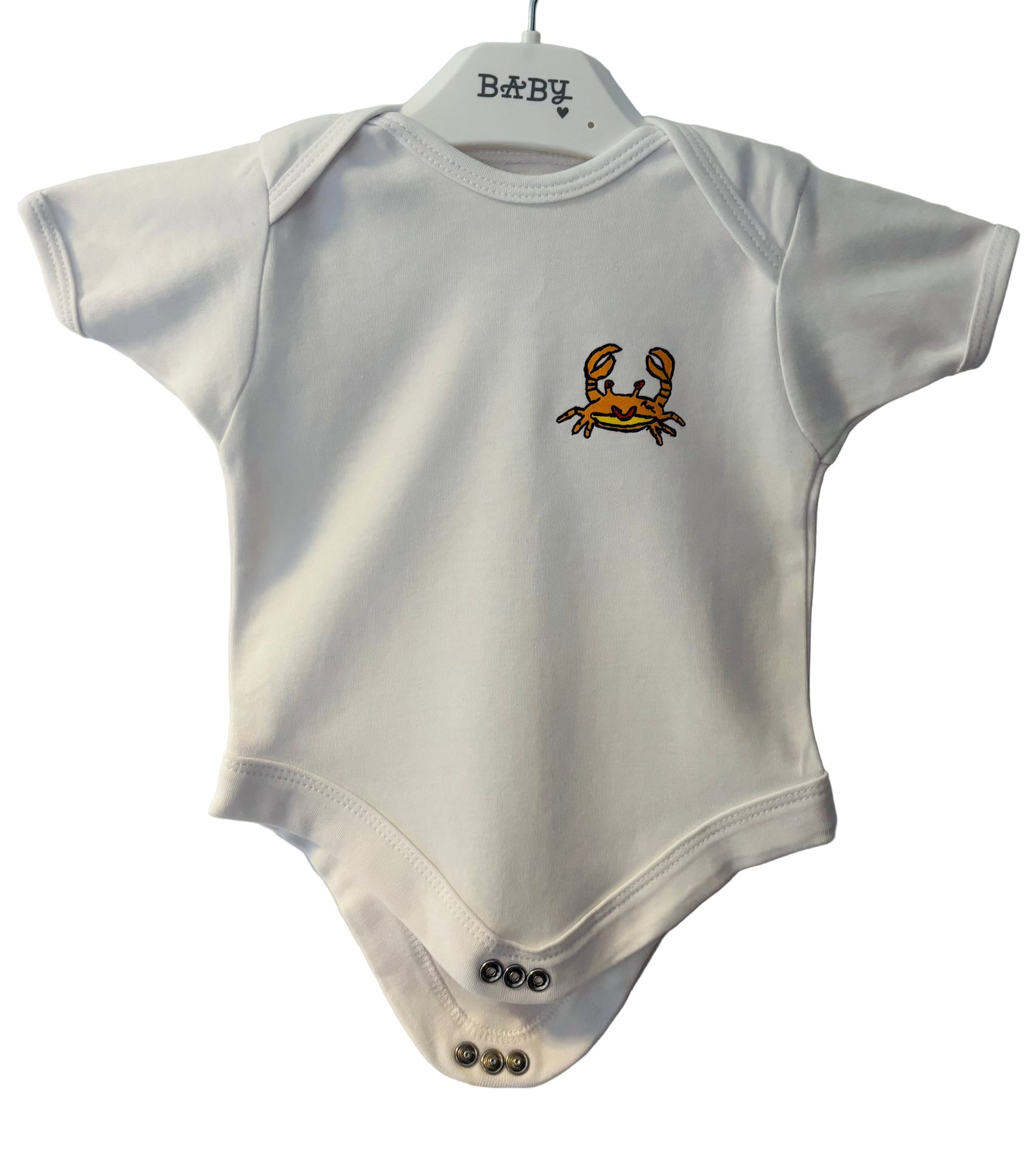 Pinchy the Crab baby bodysuit