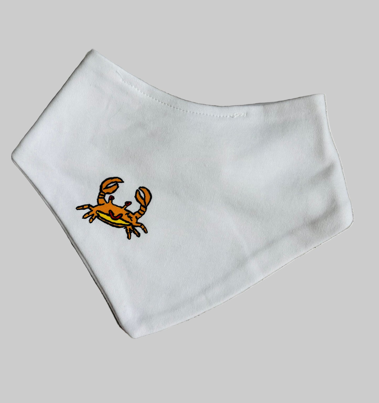 Pinchy the Crab Bandana Bib