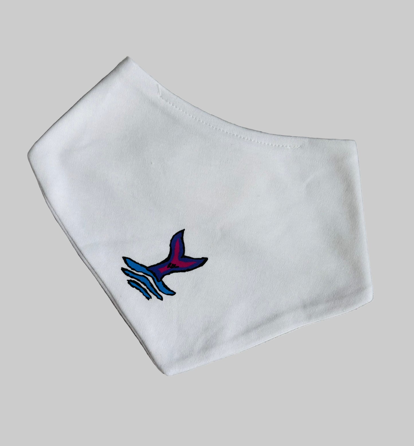 The Mermaid Bandana bib