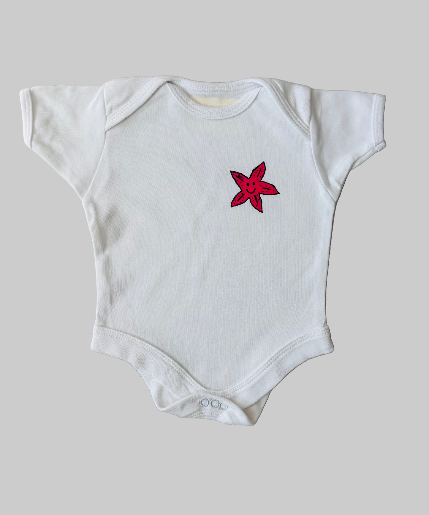 Starla the Starfish baby bodysuit