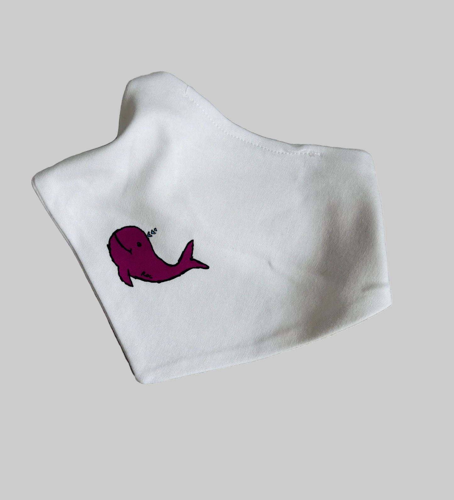 Welly the Whale Bandana Bib