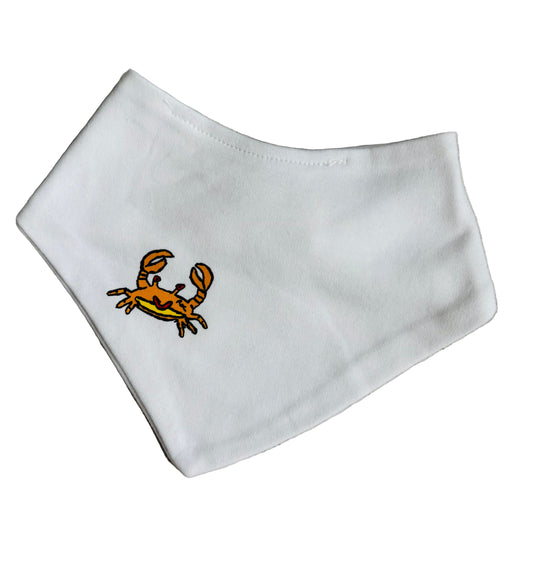 Pinchy the Crab Bandana Bib