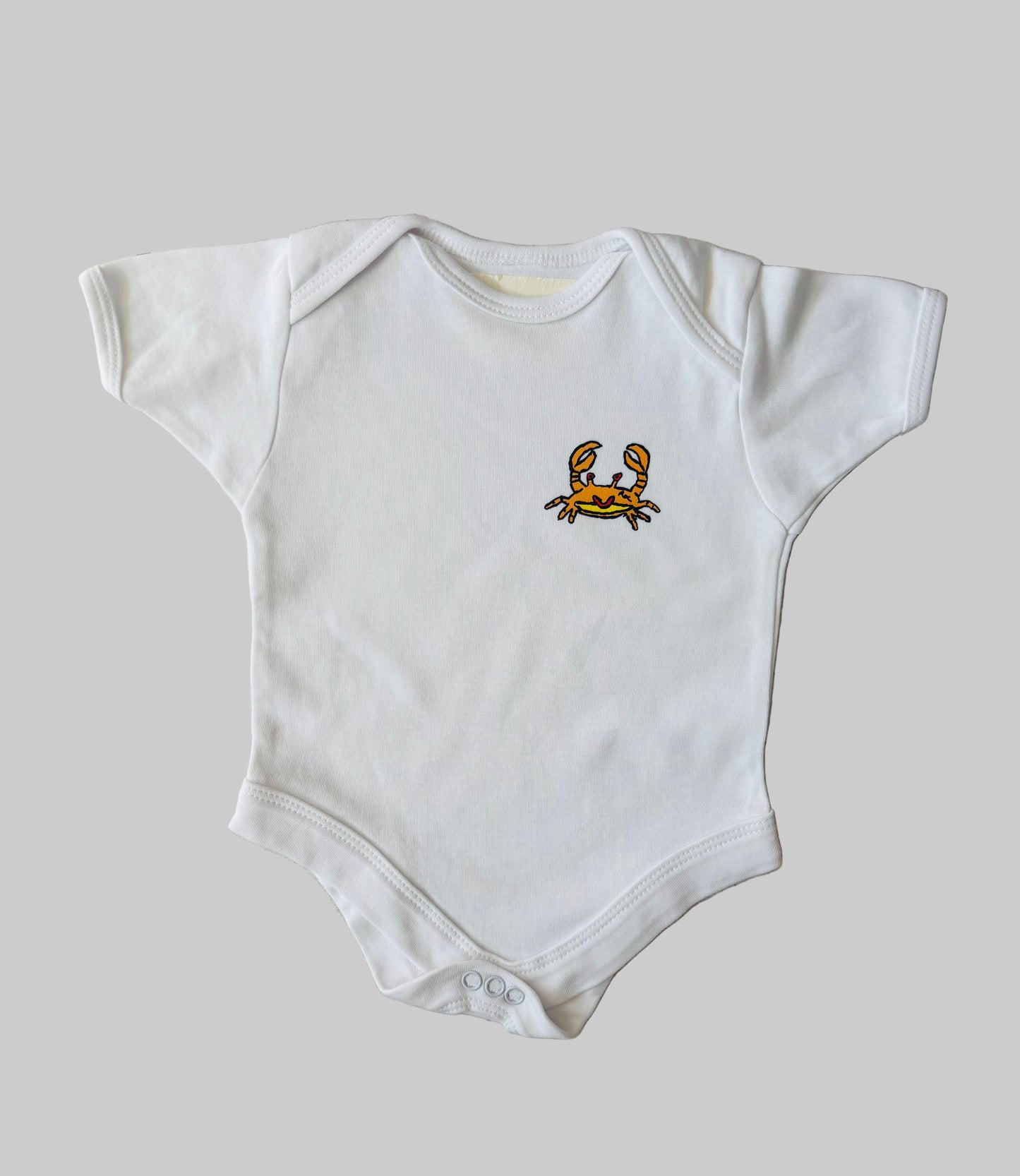 Pinchy the Crab baby bodysuit