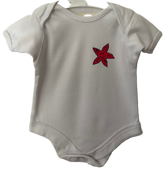 Starla the Starfish baby bodysuit